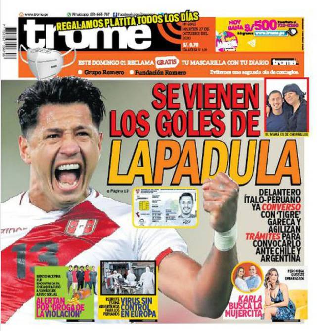 Peru Se Ilusiona Se Vienen Los Goles De Lapadula As Peru